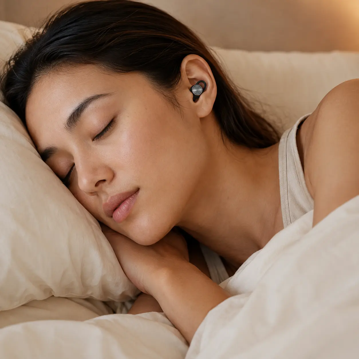 Better Sleep — Person sleeping peacefully